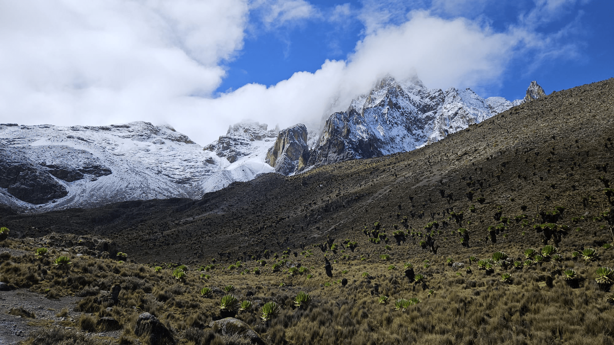 Mount Kenya Climbing, Sirimon – Chogoria Challenge Route